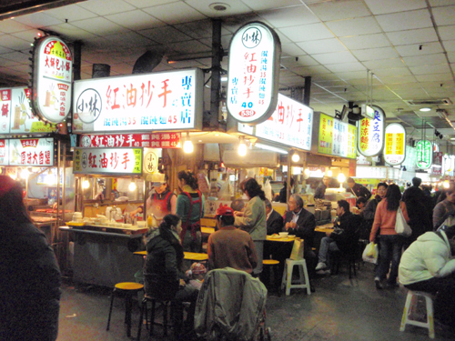 士林夜市･台湾ビール