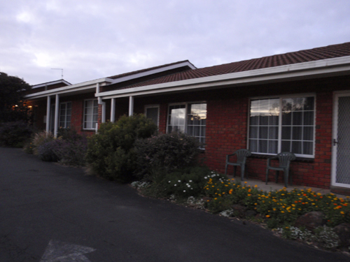 Port Campbell MOTOR INN ※翌朝の写真です。