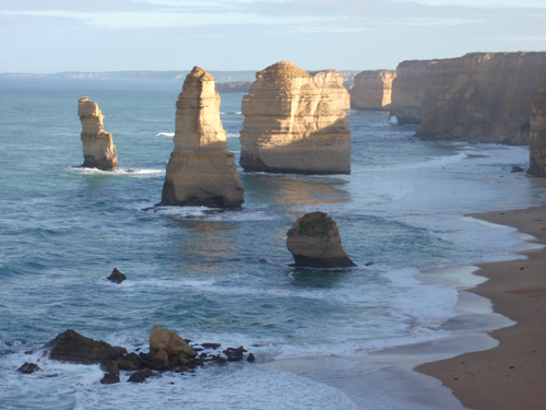 朝のThe Twelve Apostles