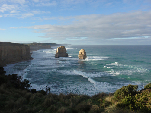 朝のThe Twelve Apostles