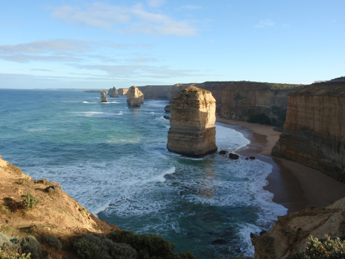 朝のThe Twelve Apostles