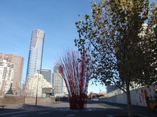 朝のFlinders Street