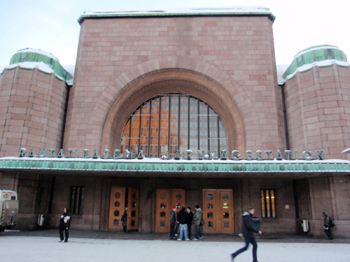 中央駅とホテル