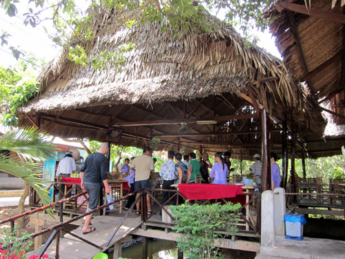 メコンクルーズ 昼食