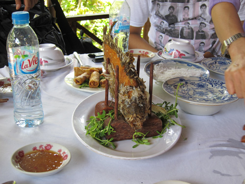 メコンクルーズ 昼食