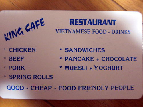 The King Cafe