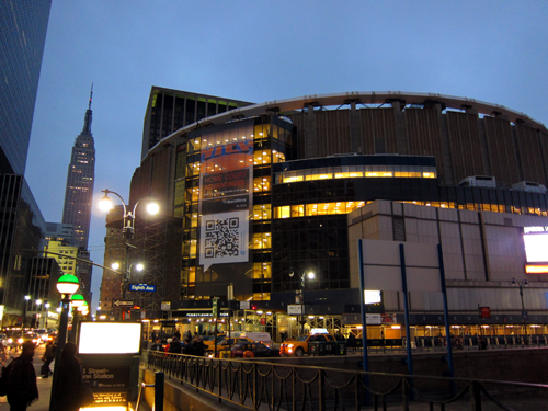 日没後のニューヨーク