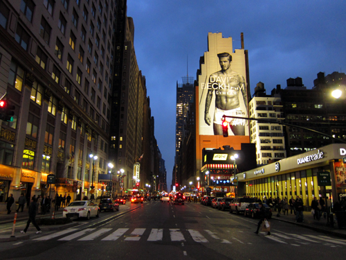 日没後のニューヨーク