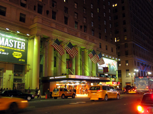 日没後のニューヨーク