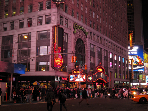 日没後のニューヨーク