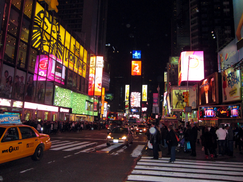 日没後のニューヨーク