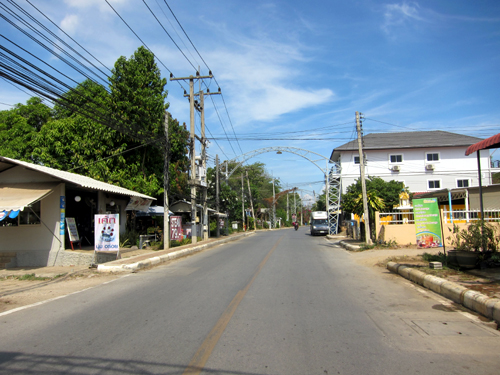 カンチャナブリの街並み