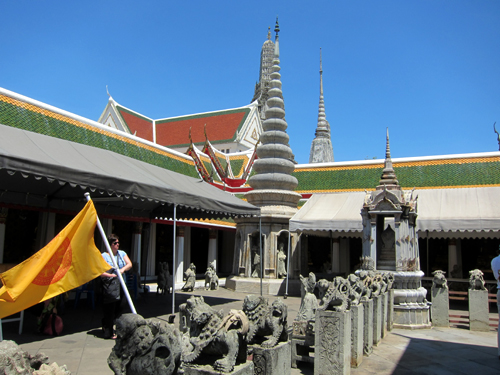 Wat Arun手前