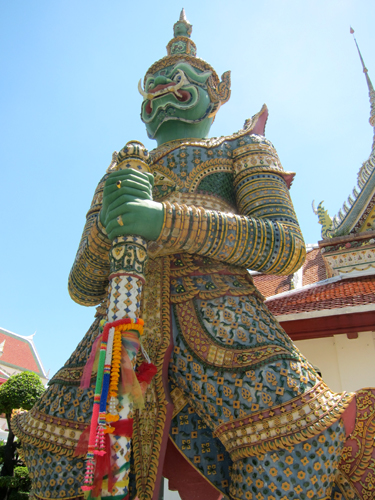 Wat Arun手前